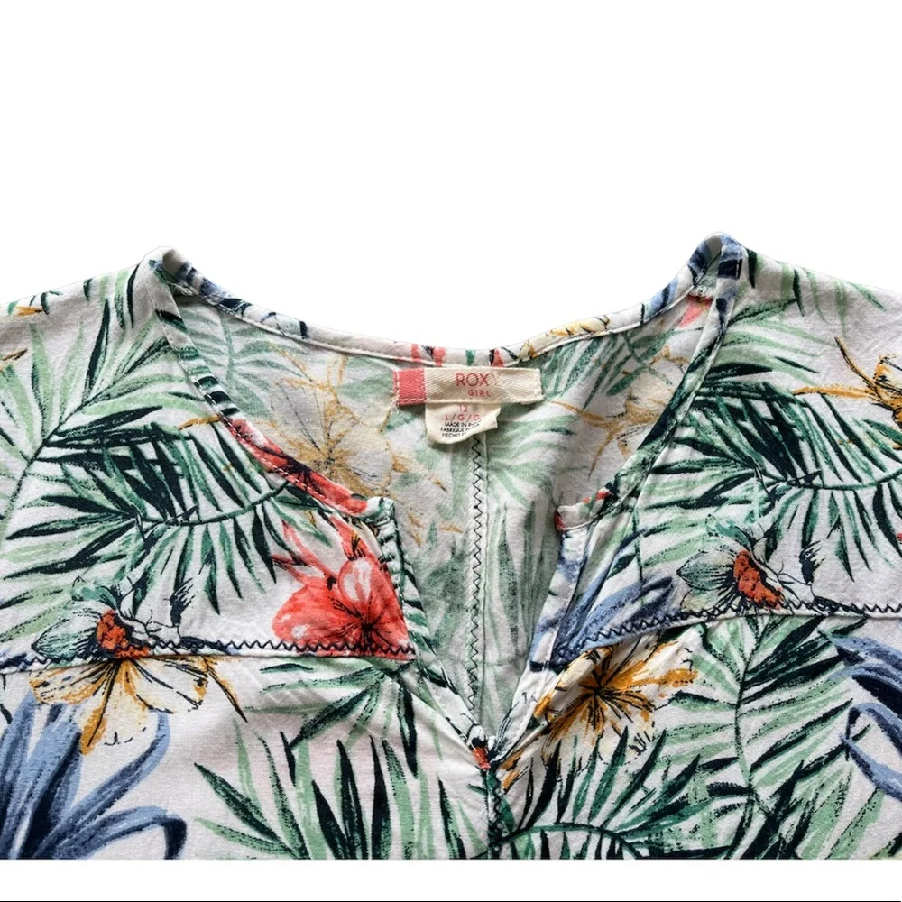 Roxy | Girl’s Tropical Tunic Dress sz L (12)